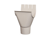 Omvikningskupa 125/90 Vit